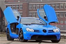 Mercedes SLR McLaren von Cut48 und Edo Competition: 722 PS in baby-blauem Gewand