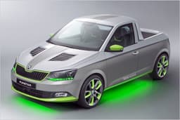 Skoda Fabia Pick-up: Lehrlinge bauen Studie Funstar für GTI-Treffen 2015