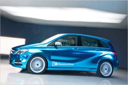 Mercedes B-Class ElectricDrive: Surrender Kompakt-Van Mercedes B-Class ElectricDrive: Surrender Kompakt-Van