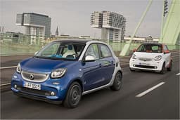 Smart Forfour und Fortwo mit DCT-Getriebe im Test mit technischen Daten und Preis zur Markteinführung Smart Forfour und Fortwo mit DCT-Getriebe im Test mit technischen Daten und Preis zur Markteinführung