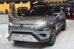 Ssangyong zeigt SUV-Studie XAVL und Korando Facelift in Genf Ssangyong zeigt SUV-Studie XAVL und Korando Facelift in Genf