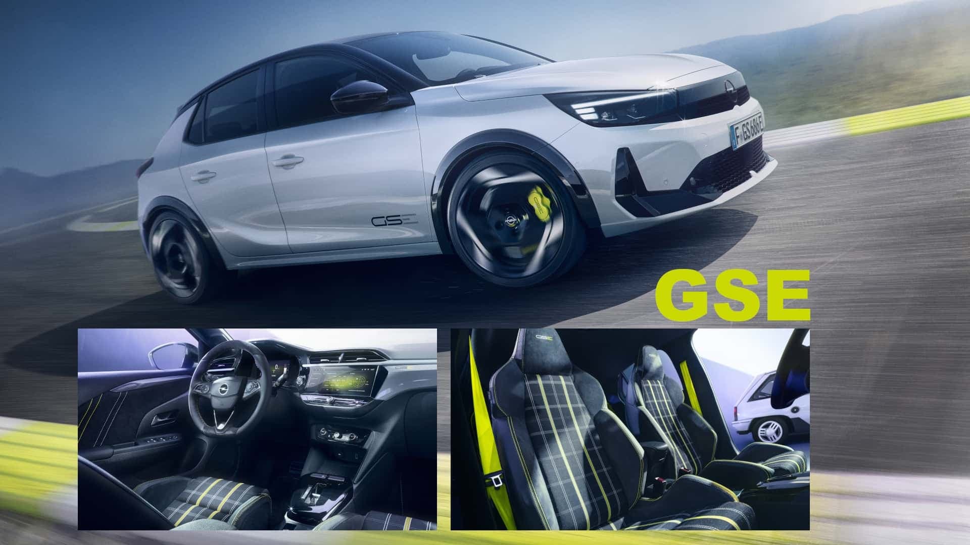 Opel Corsa GSE (2026): Collage mit 2 Cockpit-Fotos Opel Corsa GSE (2026): Collage mit 2 Cockpit-Fotos