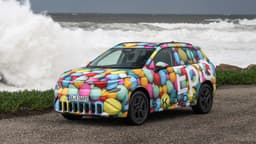 Skoda Epiq camouflaged prototype Skoda Epiq camouflaged prototype