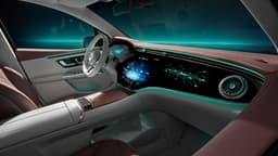 Mercedes-Benz EQE SUV Interior Teaser Mercedes-Benz EQE SUV Interior Teaser
