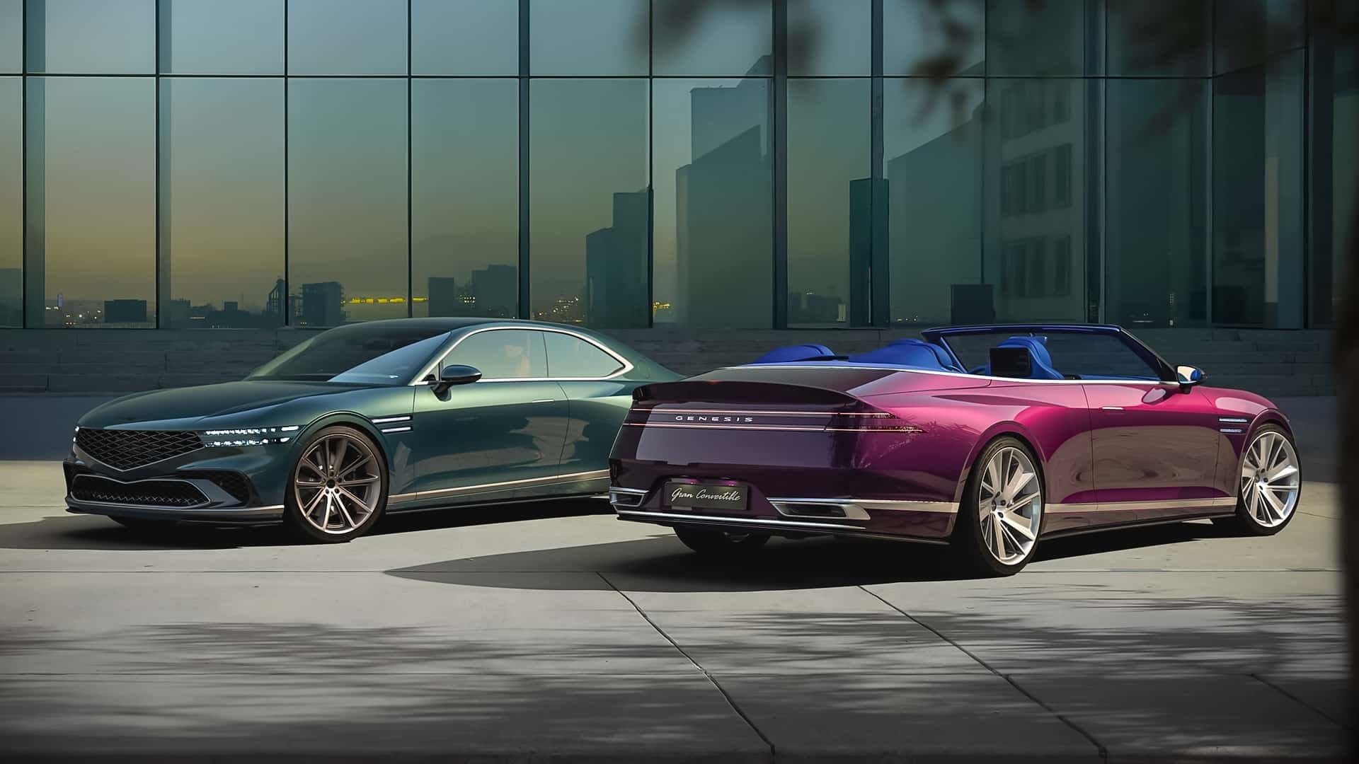 Genesis X Gran Coupe (2025) und Genesis X Gran Convertible (2025) Genesis X Gran Coupe (2025) und Genesis X Gran Convertible (2025)