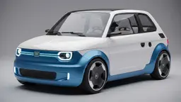 Fiat 126 Neuinterpretation - Citycar Fiat 126 Neuinterpretation - Citycar