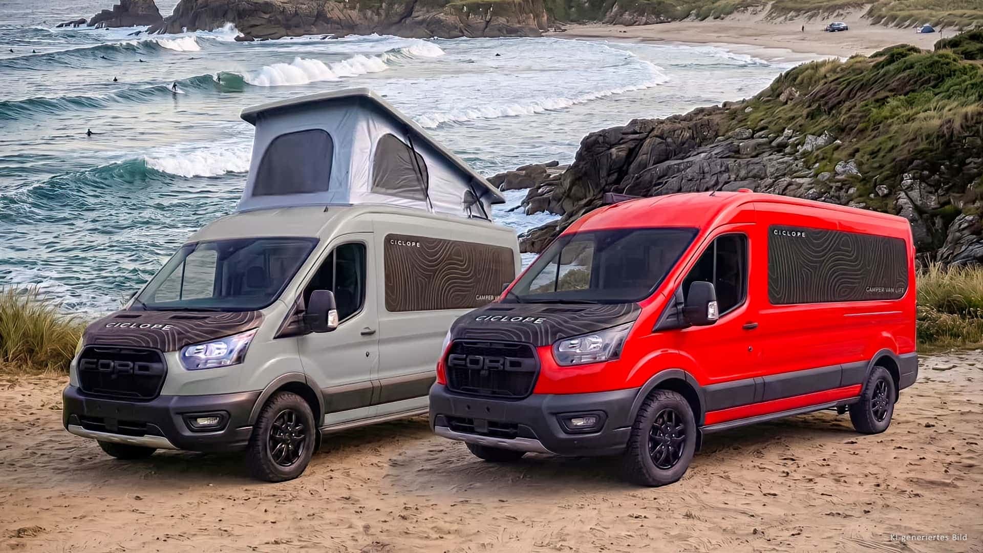 Ciclope Mencia 420 und 420e (2026) auf Ford Transit Ciclope Mencia 420 und 420e (2026) auf Ford Transit