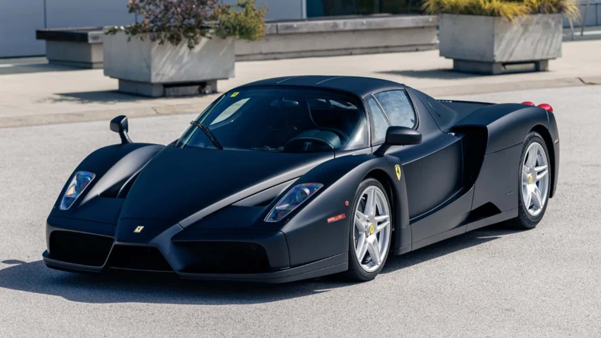 2004 Ferrari Enzo in Matte Nero Opaco 2004 Ferrari Enzo in Matte Nero Opaco