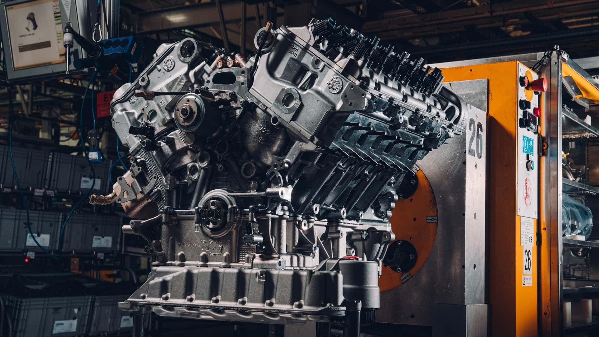 Bentley W-12 Engine End Of Production Bentley W-12 Engine End Of Production