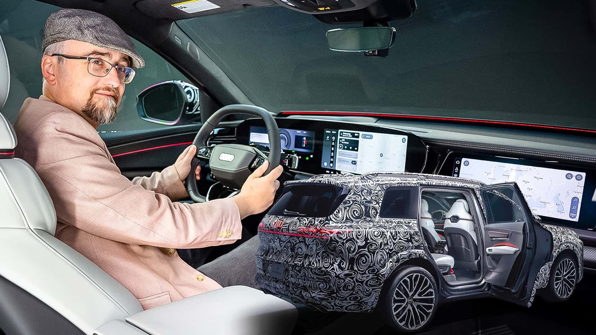 Audi Q9 (2026) Innenraum im ersten Check Audi Q9 (2026) Innenraum im ersten Check