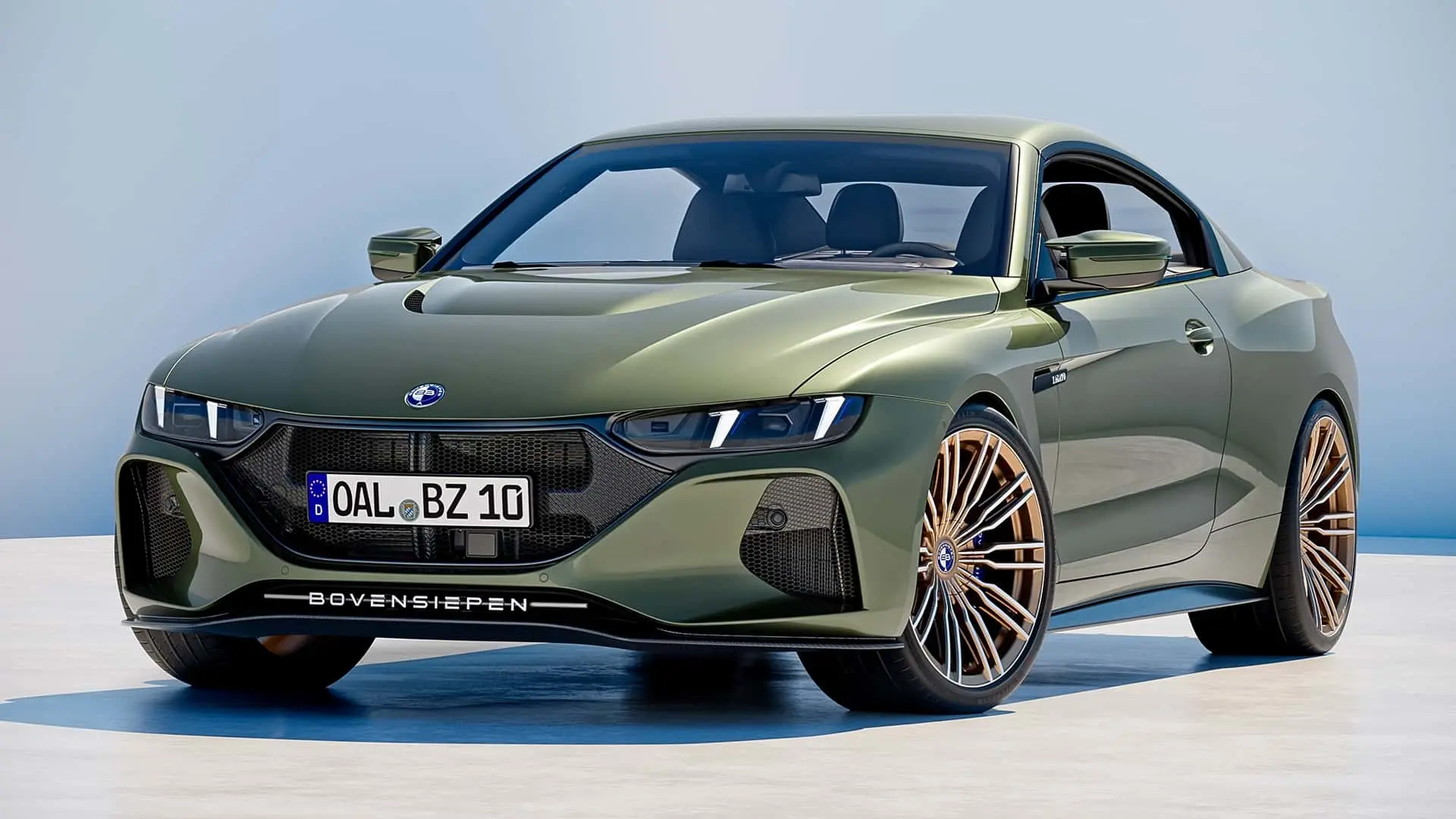 Bovensiepen Zagato in Verde Masoni Lackierung und mit Bi-Colour-Ausstattung (2026) Bovensiepen Zagato in Verde Masoni Lackierung und mit Bi-Colour-Ausstattung (2026)