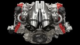 Il motore F163 della 296 Il motore F163 della 296