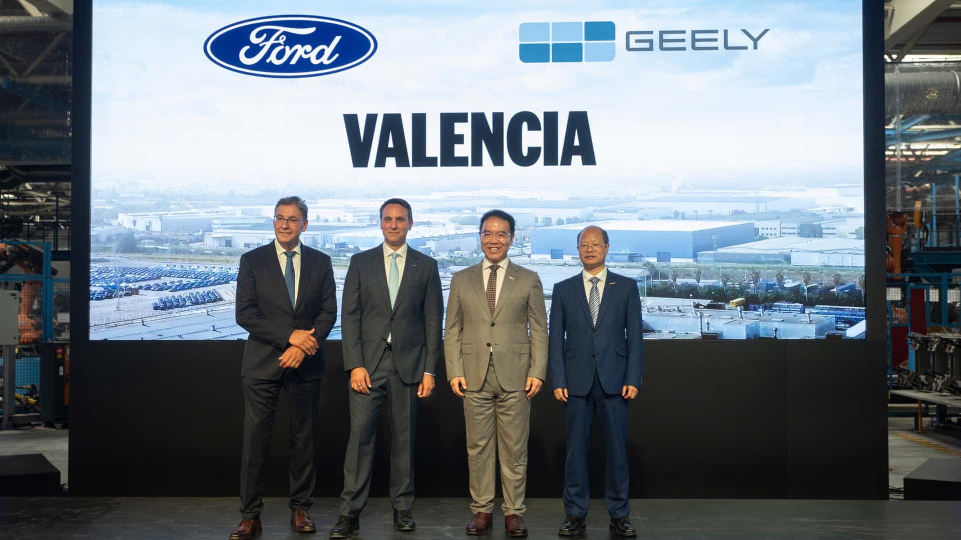Geely Auto und Ford gründen strategisches Produktions-Joint-Venture in Spanien Geely Auto und Ford gründen strategisches Produktions-Joint-Venture in Spanien