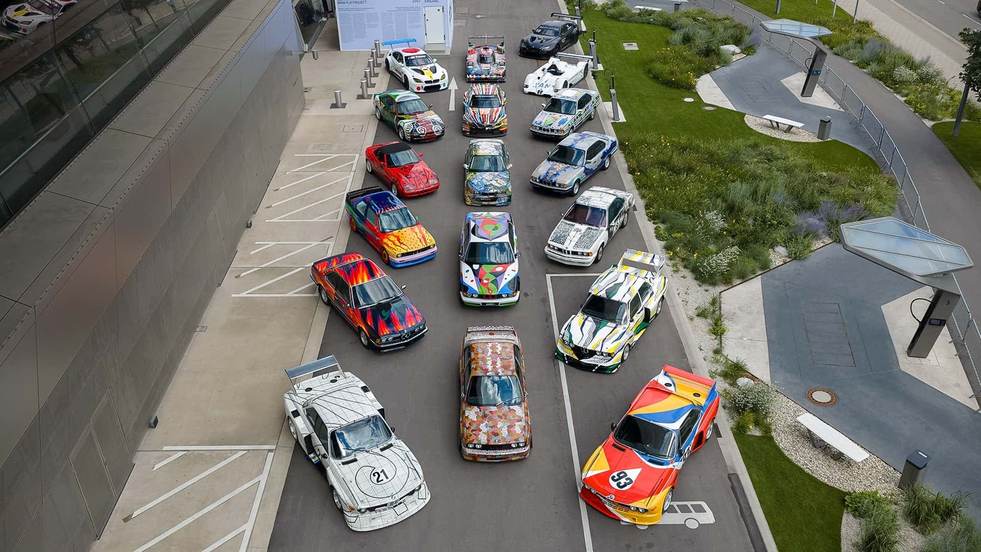 Sonderausstellung: BMW Art Cars - 20 Artists, 50 Years of Innovation. Reunited at BMW Welt Sonderausstellung: BMW Art Cars - 20 Artists, 50 Years of Innovation. Reunited at BMW Welt