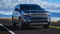 2022 Jeep Grand Wagoneer Exterior Front Quarter 2022 Jeep Grand Wagoneer Exterior Front Quarter