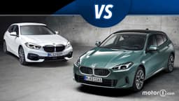 BMW 1er (2024) vs. BMW 1er (2019) BMW 1er (2024) vs. BMW 1er (2019)