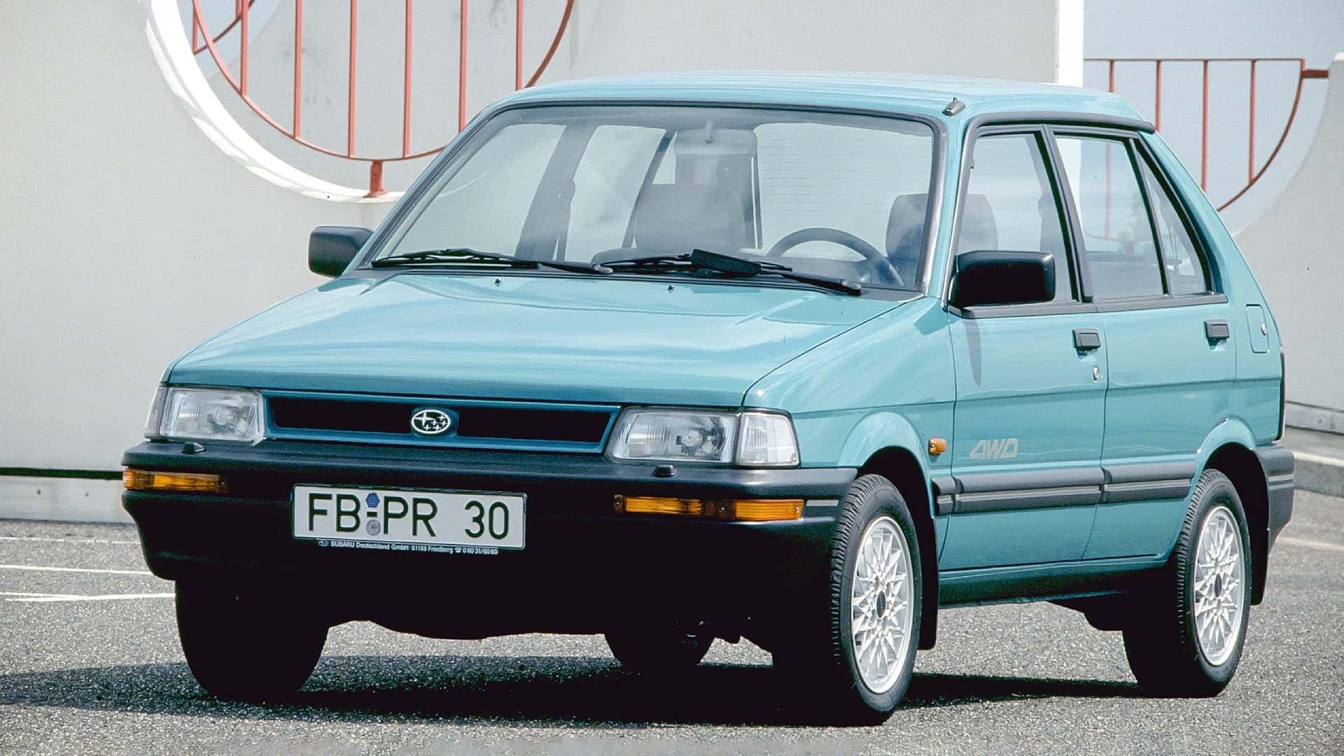 Subaru Justy 1.2 Modelljahr 1994 Subaru Justy 1.2 Modelljahr 1994