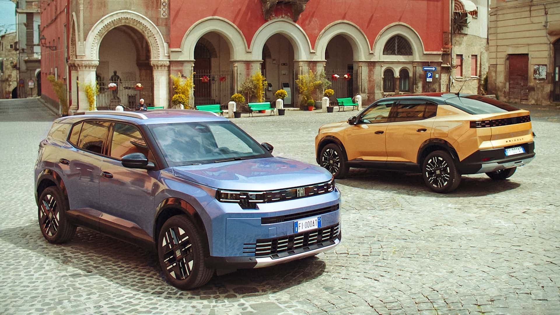 Fiat Grizzly und Grizzly Fastback beim 127-jährigen Jubiläum von Fiat Fiat Grizzly und Grizzly Fastback beim 127-jährigen Jubiläum von Fiat