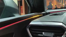 2020 SEAT Leon interior ambient lighting 2020 SEAT Leon interior ambient lighting