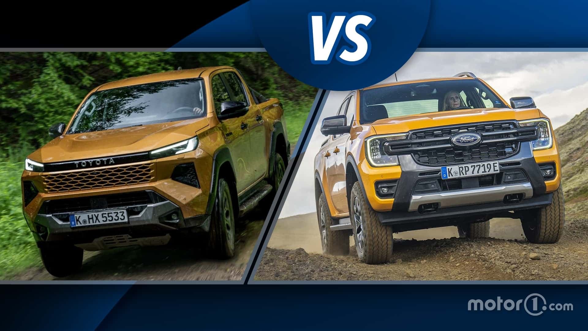 Toyota Hilux VS Ford Ranger Toyota Hilux VS Ford Ranger