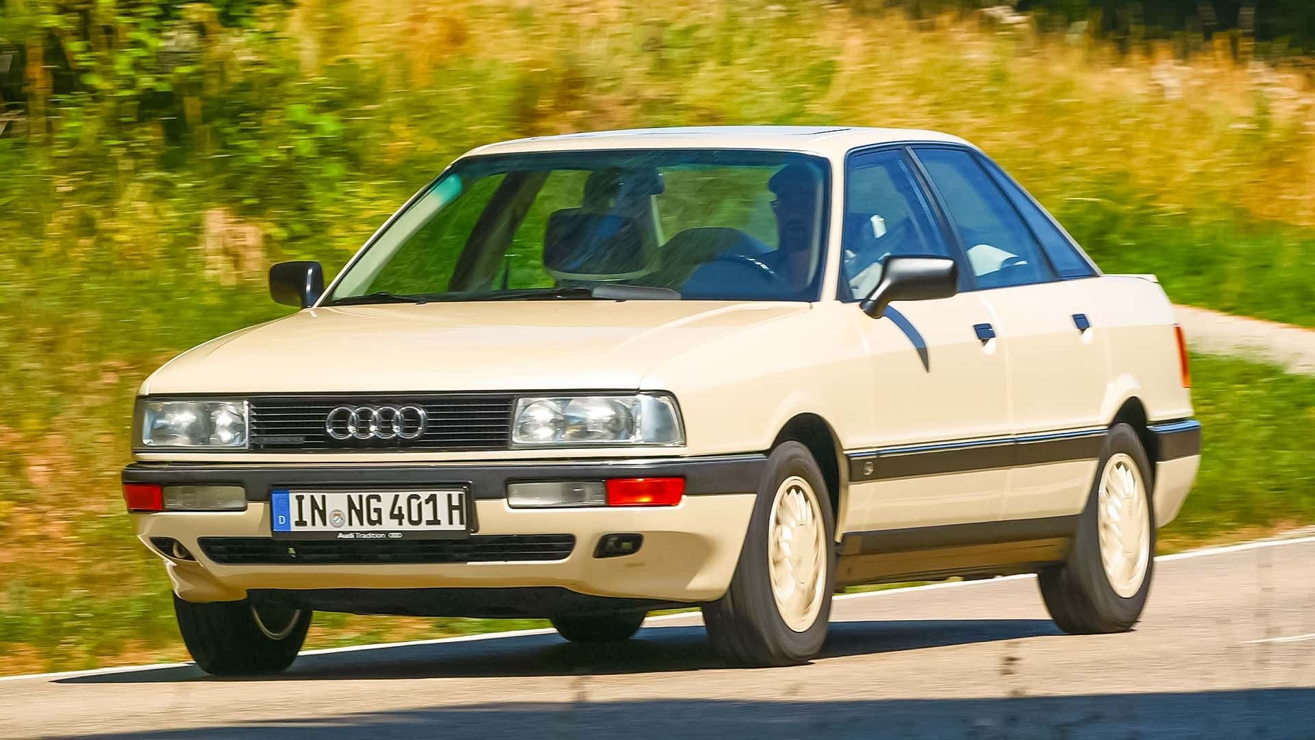 Audi 90 quattro (1987) im Fahrbericht Audi 90 quattro (1987) im Fahrbericht