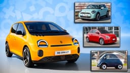 Renault Twingo (2026) und seine Retro-Freunde Renault Twingo (2026) und seine Retro-Freunde