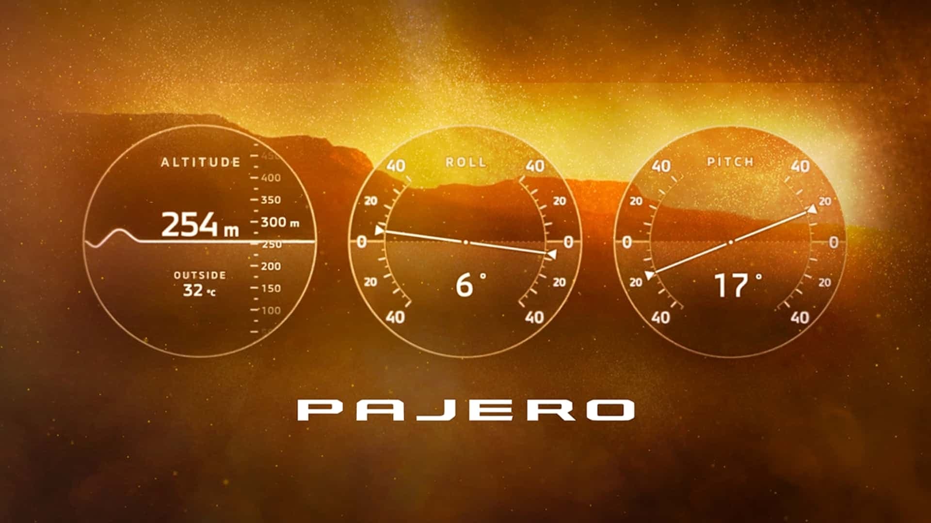 Digitales Multi Meter des Mitsubishi Pajero (2026) Digitales Multi Meter des Mitsubishi Pajero (2026)
