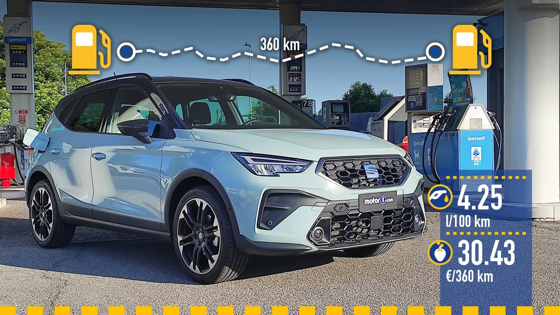 Seat Arona benzina (2026), la prova consumi Seat Arona benzina (2026), la prova consumi
