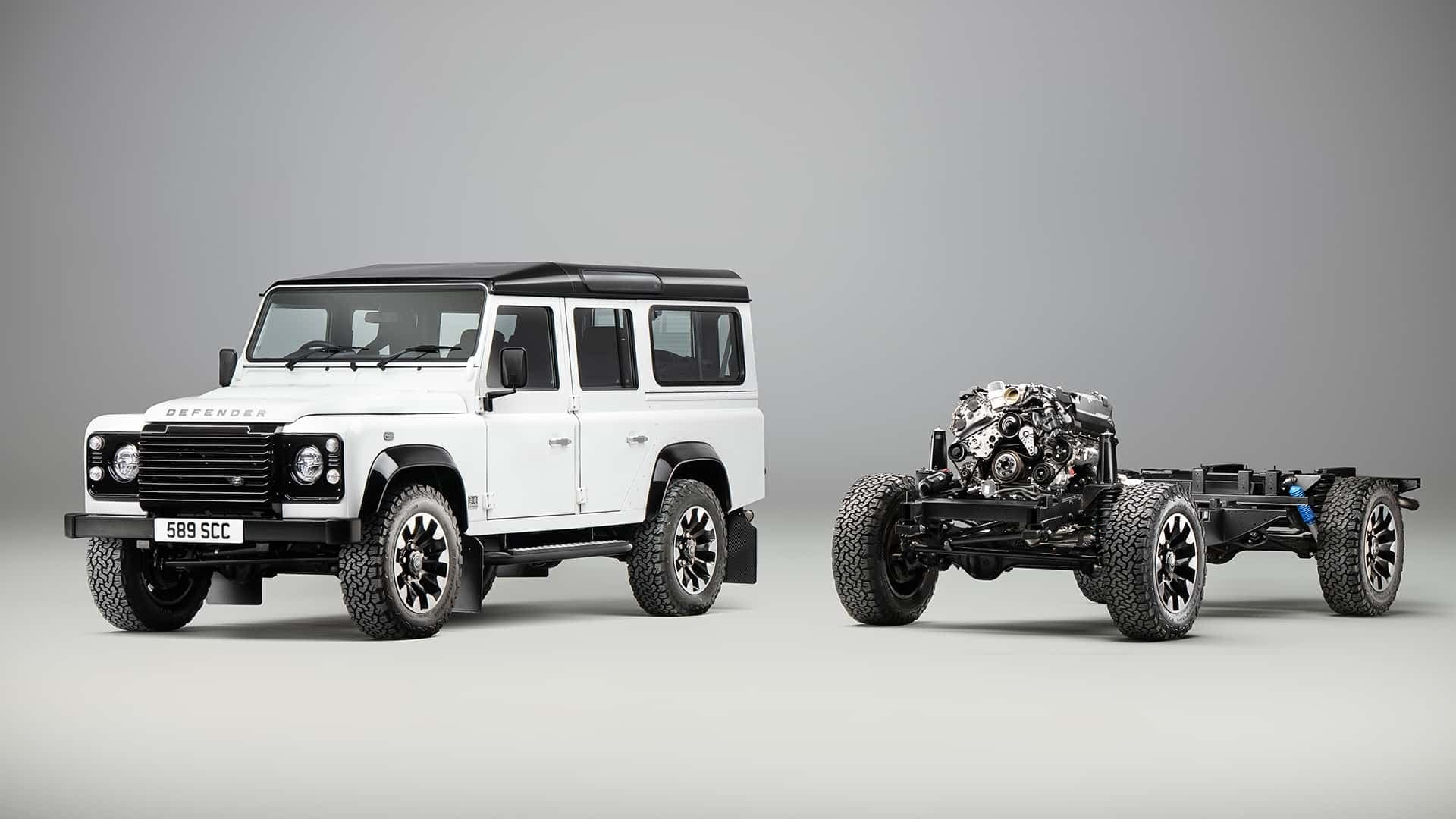 Land Rover Defender Classic: Works-V8-Umbau Land Rover Defender Classic: Works-V8-Umbau