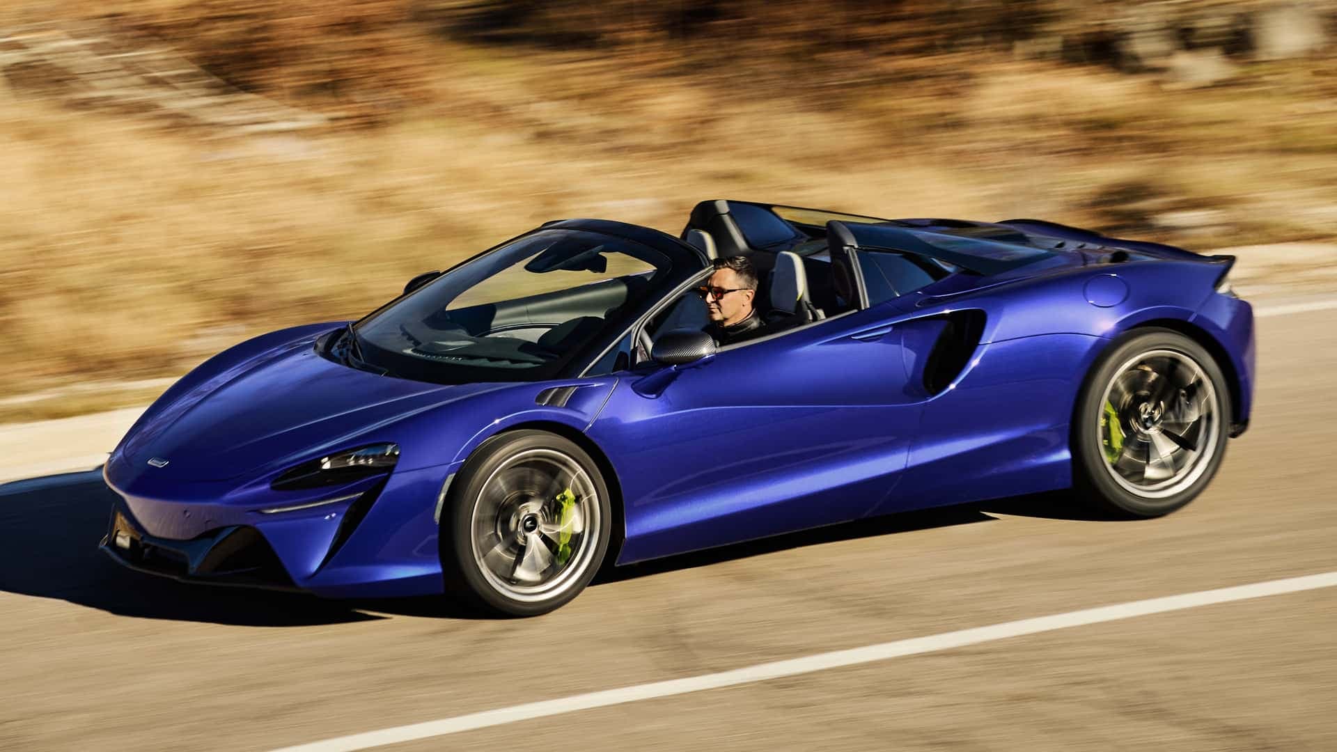 2025 McLaren Artura Spider Front 3/4 2025 McLaren Artura Spider Front 3/4