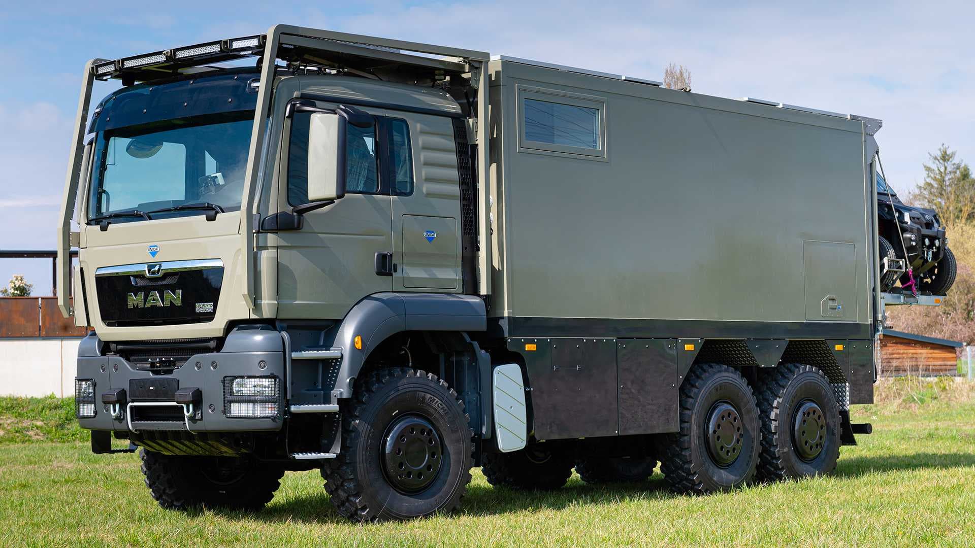 Unicat MD56c auf MAN TGS 6x6 Unicat MD56c auf MAN TGS 6x6