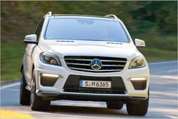 Mercedes ML 63 AMG: Geländebulle mit Biturbo Mercedes ML 63 AMG: Geländebulle mit Biturbo