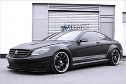 Famous Parts Mercedes CL 500: Mächtig mattes Coupé Famous Parts Mercedes CL 500: Mächtig mattes Coupé