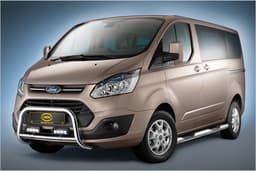 Ford Tourneo Custom und Transit Custom mit Cobra-Kuhfänger Ford Tourneo Custom und Transit Custom mit Cobra-Kuhfänger