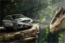 Mercedes GLE Coupé debütiert in Jurassic-Park-Film Mercedes GLE Coupé debütiert in Jurassic-Park-Film