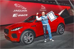 Jaguar E-Pace Premiere Weltrekord Jaguar E-Pace Premiere Weltrekord
