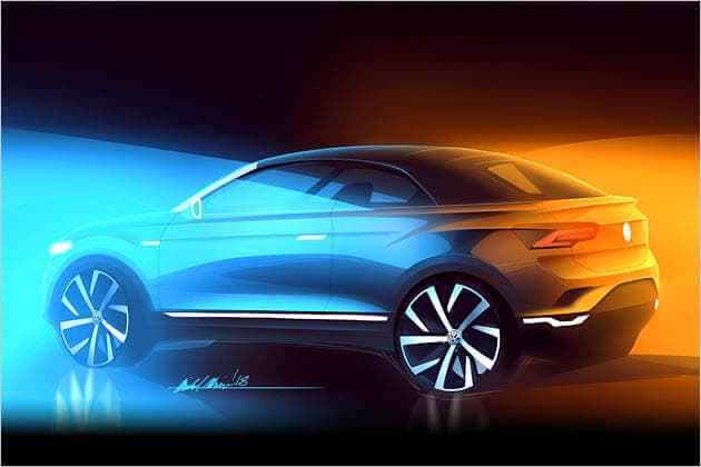 VW T-Roc Cabrio offenes SUV VW T-Roc Cabrio offenes SUV