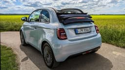 Fiat 500 Elektro Cabrio (2022) Eigene Bilder Fiat 500 Elektro Cabrio (2022) Eigene Bilder