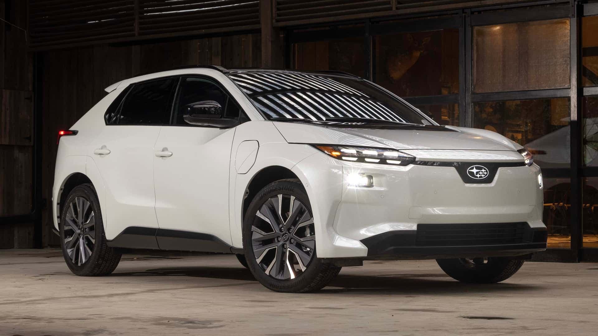 2026 Subaru Solterra Front 3/4 2026 Subaru Solterra Front 3/4