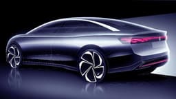 Volkswagen ID. Aero Concept Teaser Volkswagen ID. Aero Concept Teaser