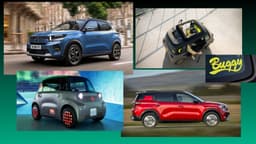 Collage aus Citroen-Neuheiten Collage aus Citroen-Neuheiten