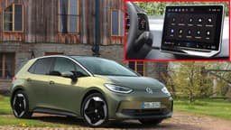 VW ID.3 mit neuem Touchsceen VW ID.3 mit neuem Touchsceen