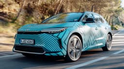 Toyota bZ4X (2022) Covered-Drive Toyota bZ4X (2022) Covered-Drive