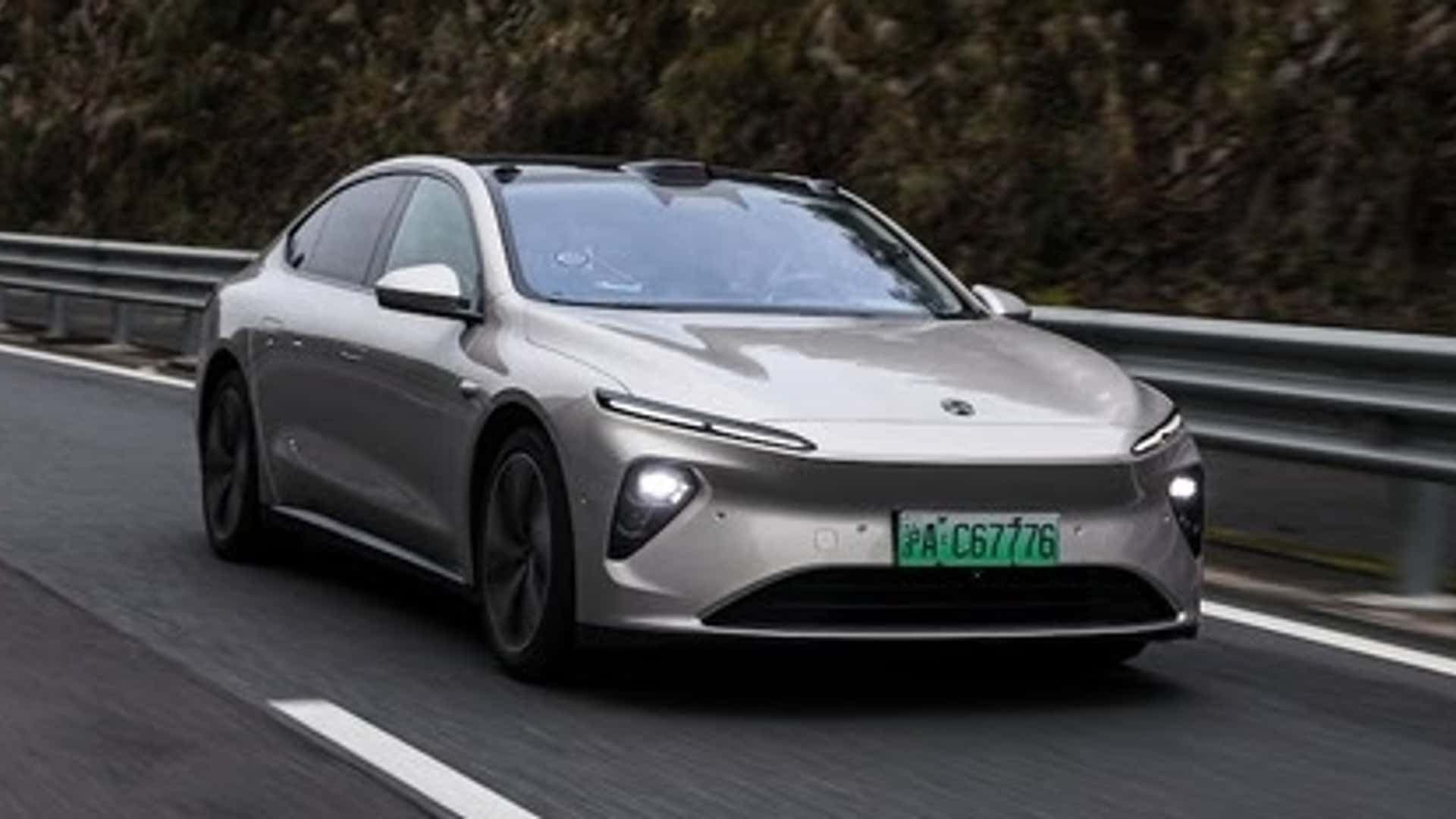 Nio ET7 mit 150-kWh-Batterie Nio ET7 mit 150-kWh-Batterie