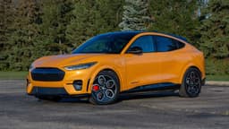 2022 Ford Mustang Mach-E GT exterior 2022 Ford Mustang Mach-E GT exterior