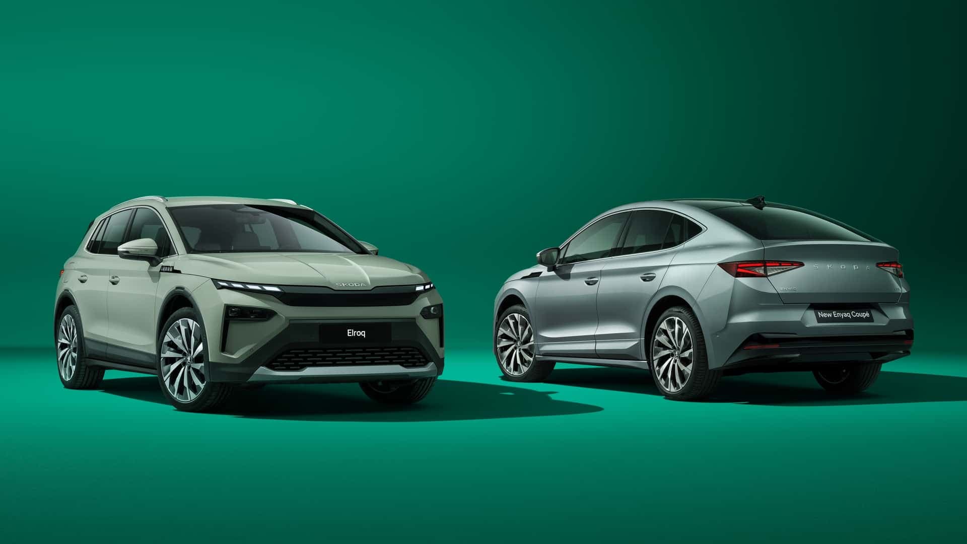 Skoda Elroq und Enyaq Coupé Skoda Elroq und Enyaq Coupé