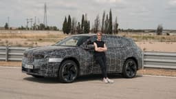 BMW iX3 Neue Klasse (2026) im PreDrive BMW iX3 Neue Klasse (2026) im PreDrive