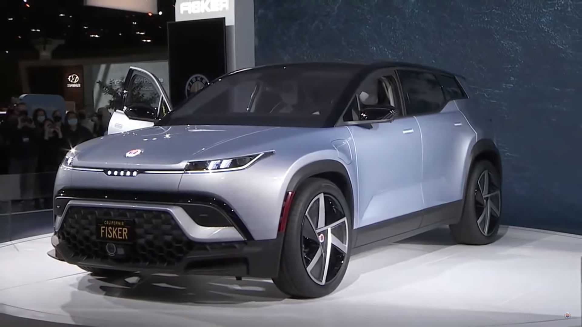 Fisker Ocean bei der Enthüllung in Los Angeles Fisker Ocean bei der Enthüllung in Los Angeles