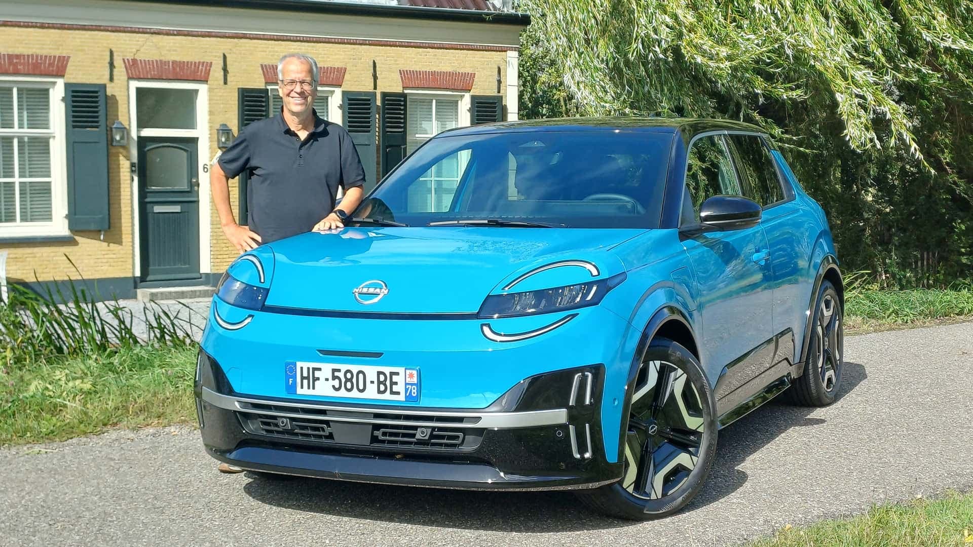 Nissan Micra mit dem Autor Nissan Micra mit dem Autor