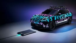 Porsche Cayenne Electric als Technologieträger mit induktivem Laden Porsche Cayenne Electric als Technologieträger mit induktivem Laden